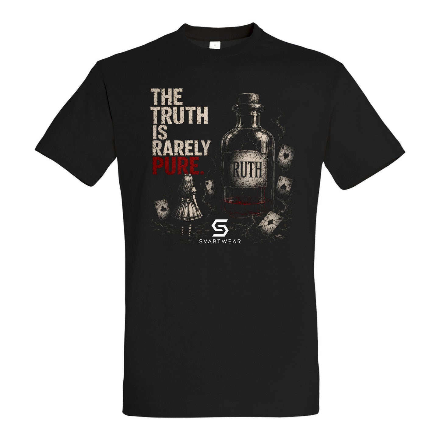 SVARTWEAR Shirt „The Truth Is Rarely Pure.“
