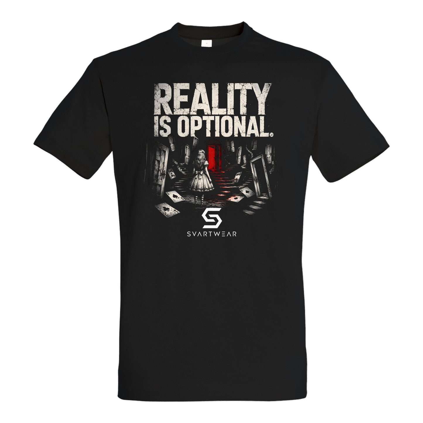SVARTWEAR Dark Alice Shirt „Reality Is Optional.“