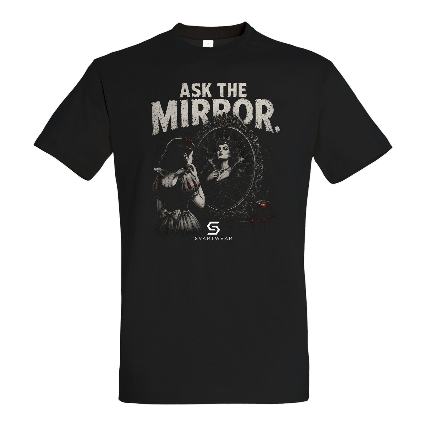 SVARTWEAR Shirt „Ask the Mirror.“