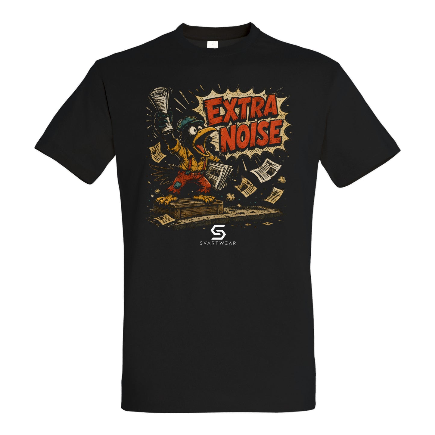 SVARTWEAR Bunte Biester Shirt „EXTRA NOISE.“