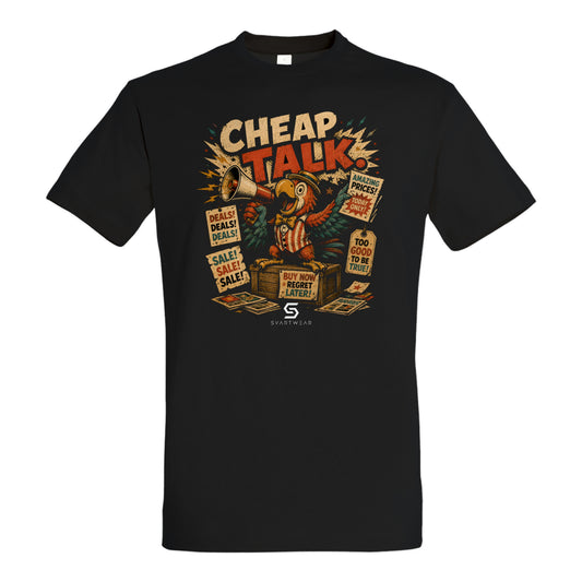 SVARTWEAR Bunte Biester Shirt „CHEAP TALK.“