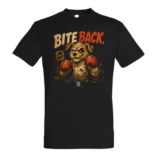 SVARTWEAR Bunte Biester Shirt „BITE BACK.“