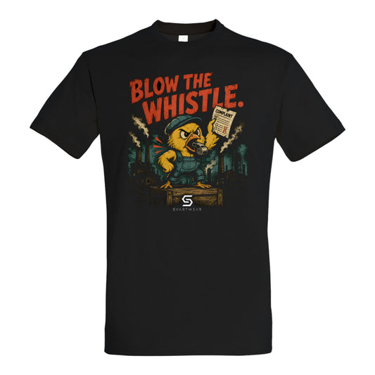 SVARTWEAR Bunte Biester Shirt „BLOW THE WHISTLE.“