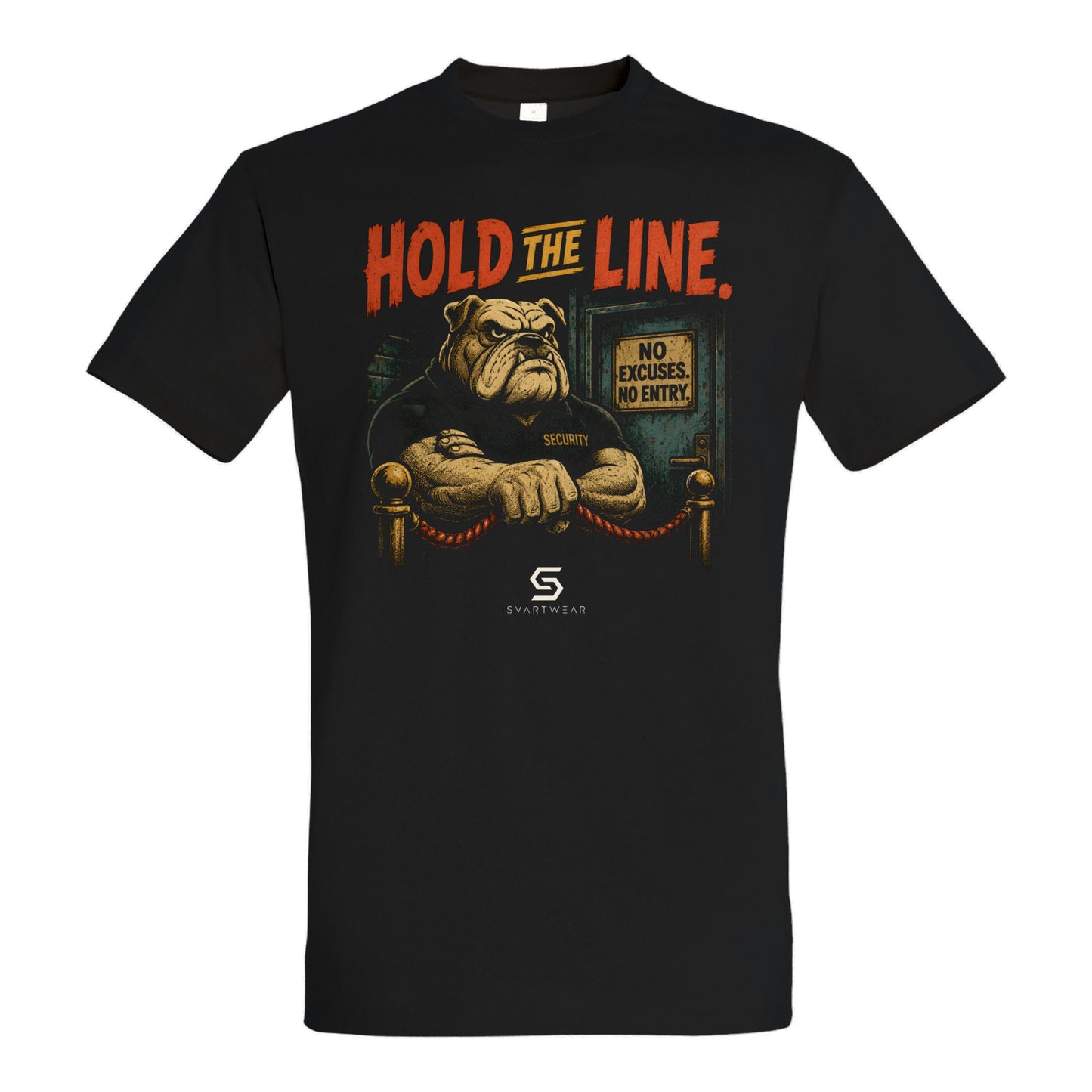 SVARTWEAR Bunte Biester Shirt „HOLD THE LINE.“