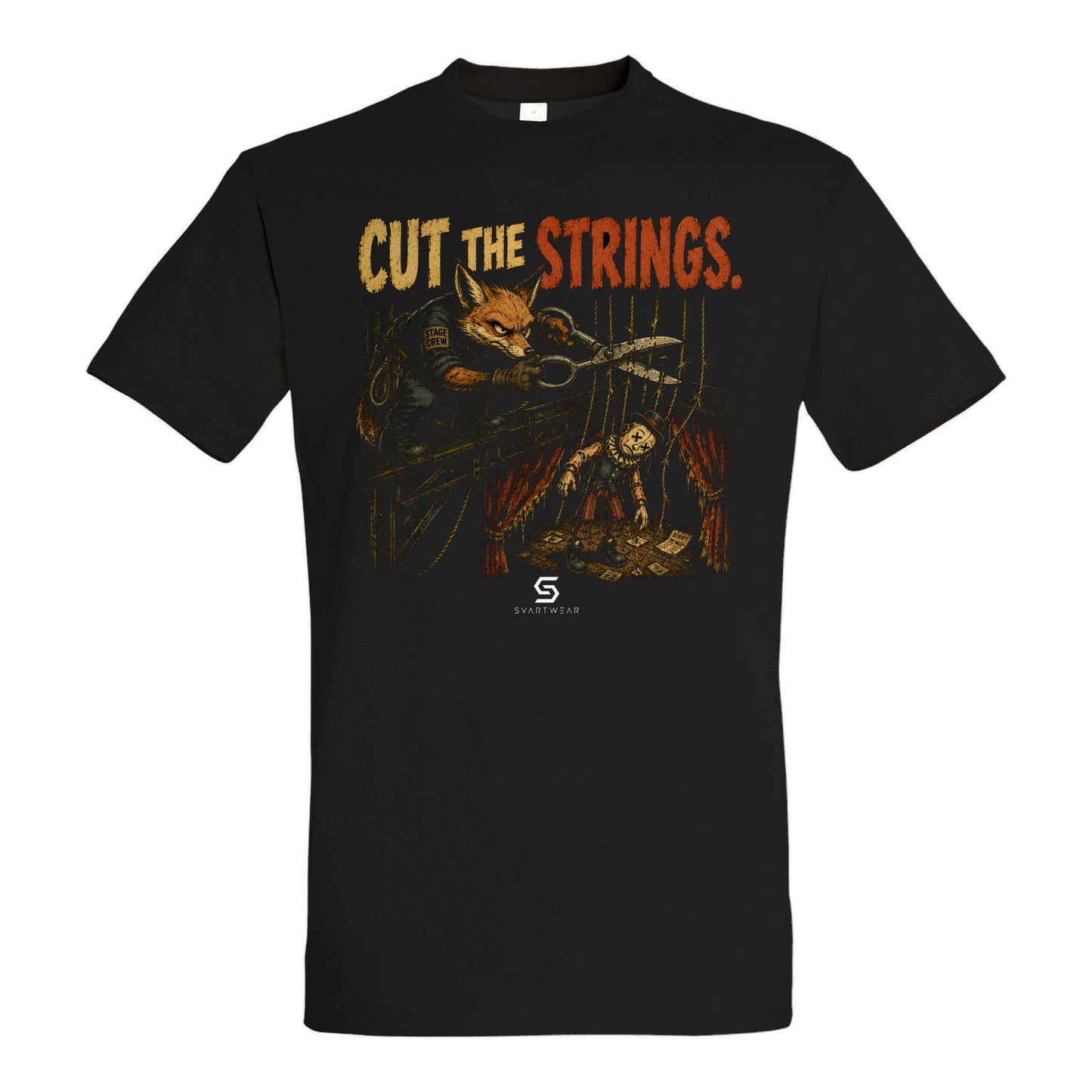 SVARTWEAR Bunte Biester Shirt „CUT THE STRINGS.“