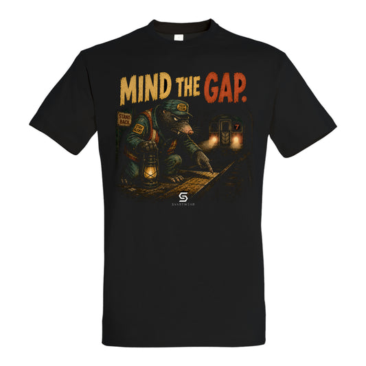SVARTWEAR Bunte Biester Shirt „MIND THE GAP.“