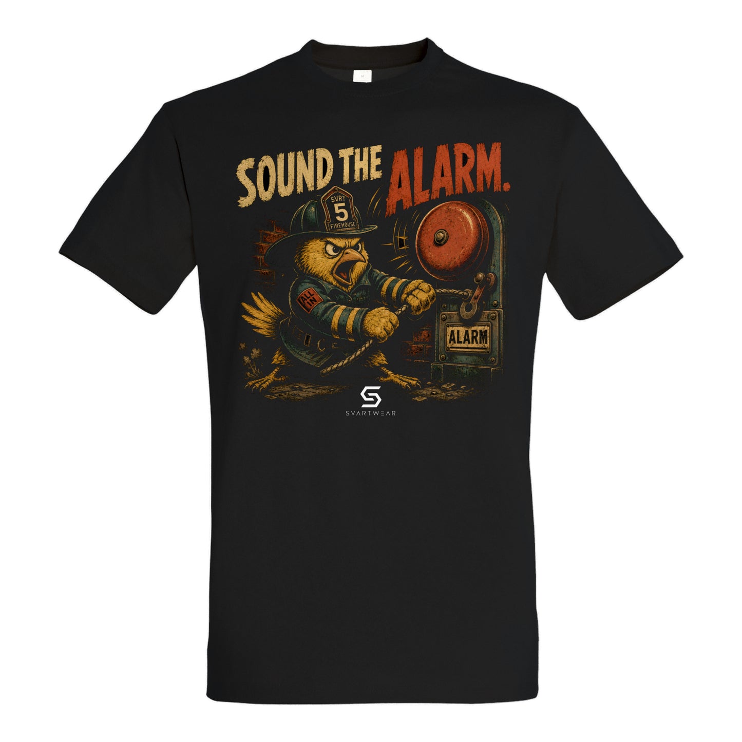 SVARTWEAR Bunte Biester Shirt „SOUND THE ALARM.“