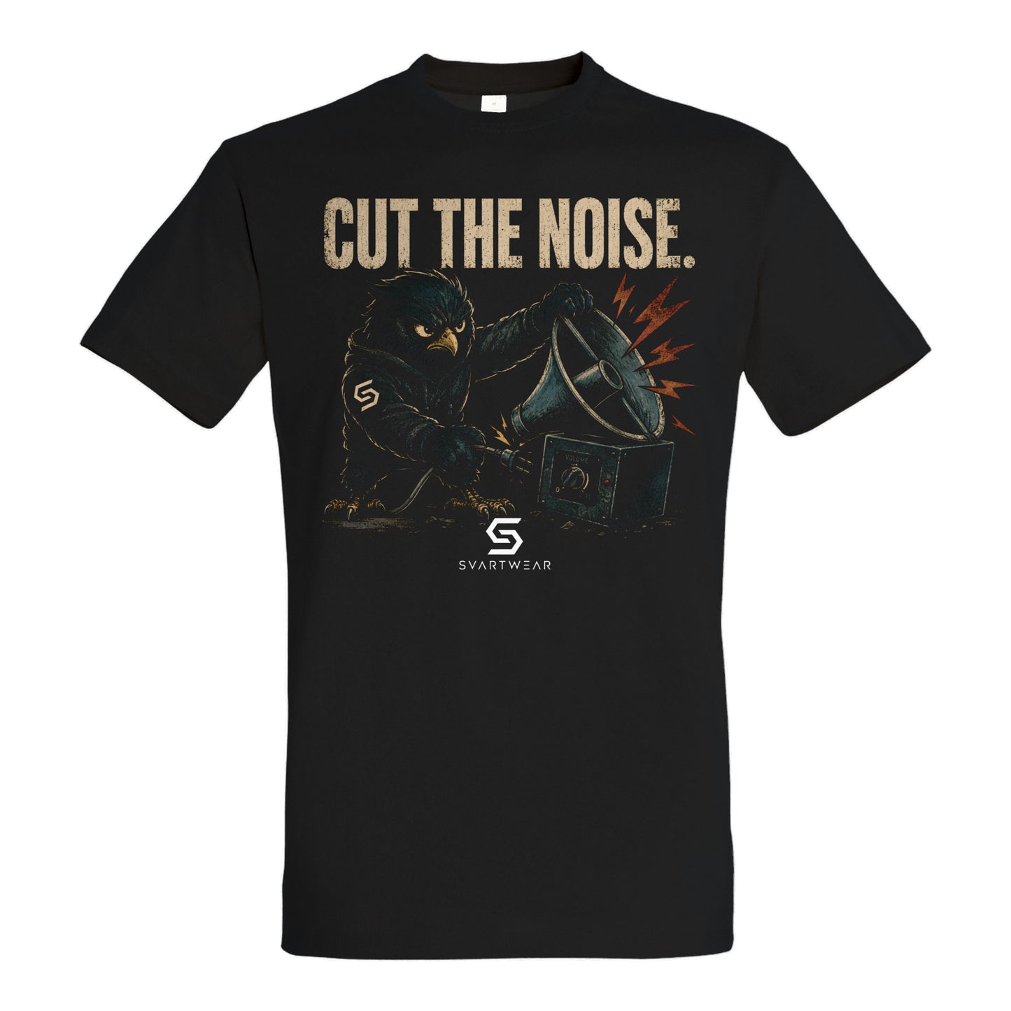 SVARTWEAR Bunte Biester Shirt „CUT THE NOISE.“