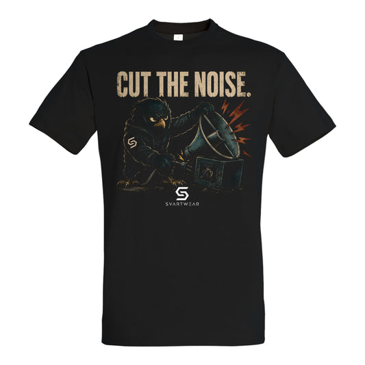 SVARTWEAR Bunte Biester Shirt „CUT THE NOISE.“