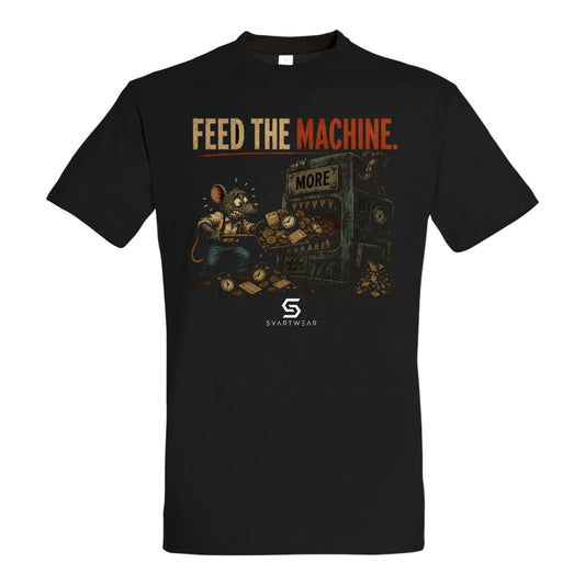 SVARTWEAR Bunte Biester Shirt „FEED THE MACHINE.“