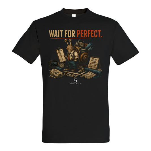 SVARTWEAR Bunte Biester Shirt „WAIT FOR PERFECT.“