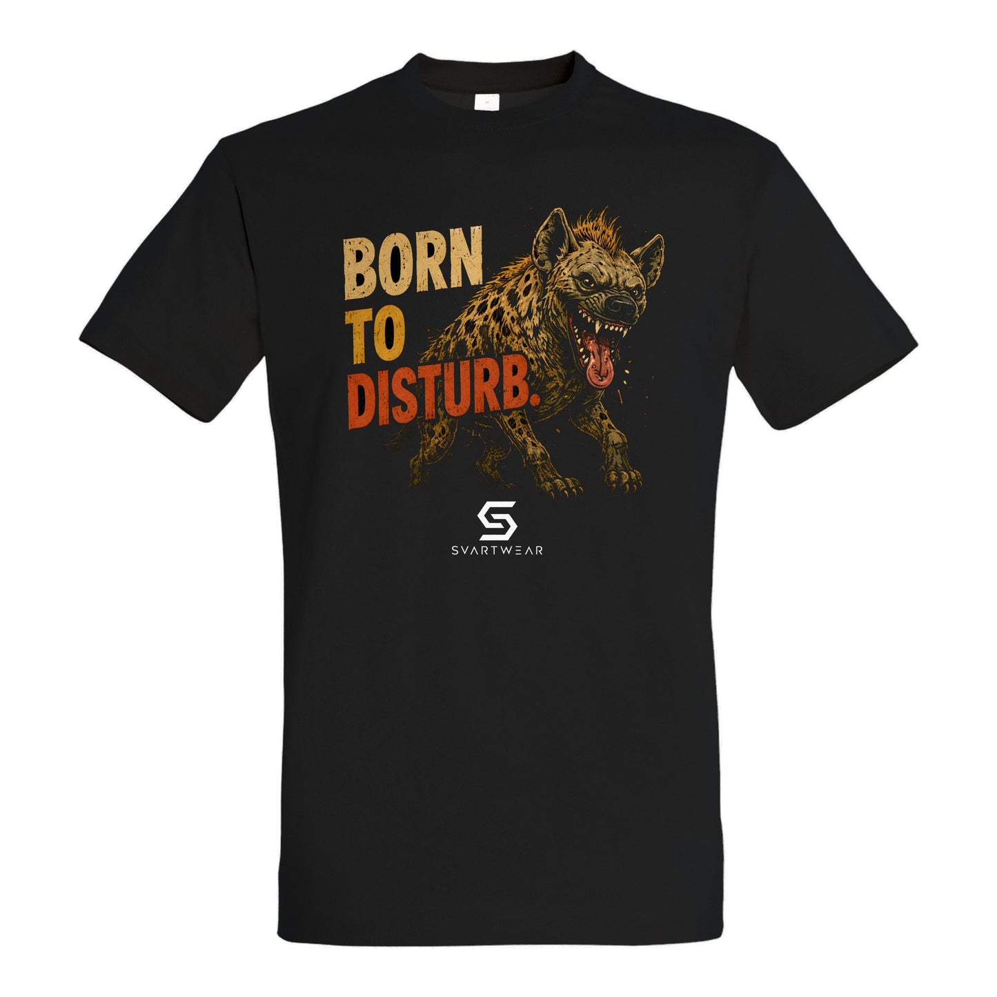 SVARTWEAR Statement Shirt „Born to Disturb.“