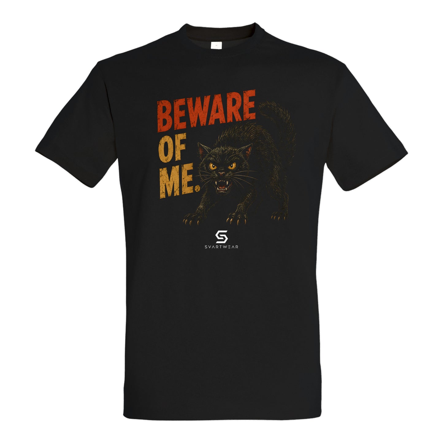 SVARTWEAR Statement Shirt „Beware of Me.“