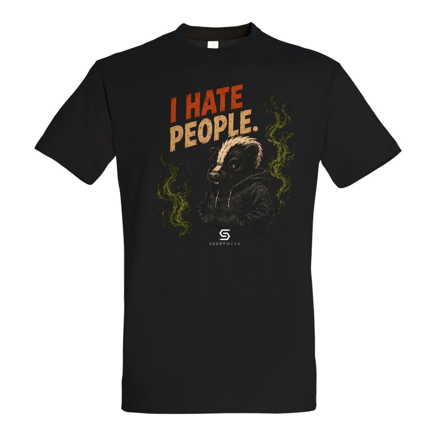 SVARTWEAR Statement Shirt „I Hate People.“