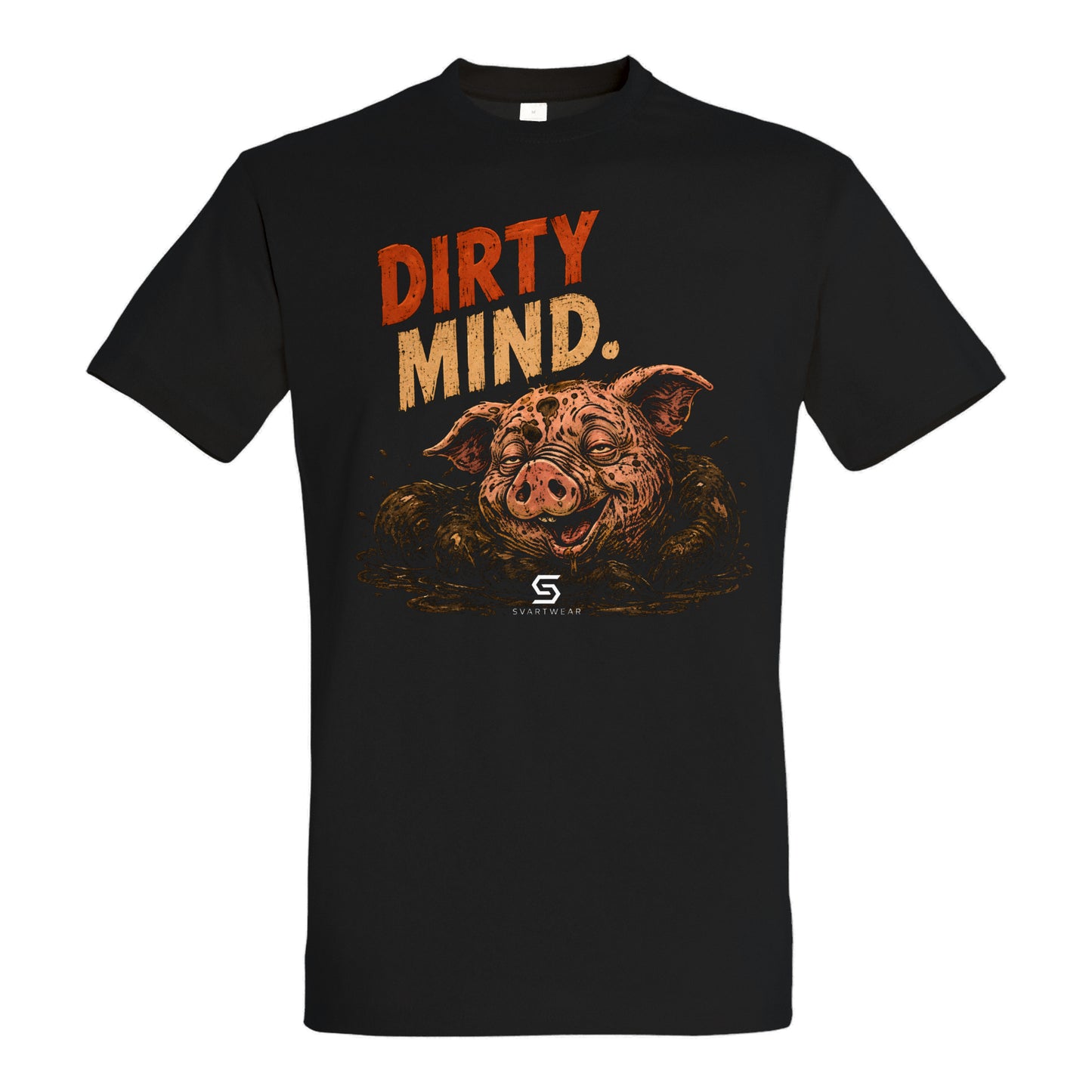 SVARTWEAR Statement Shirt „Dirty Mind.“