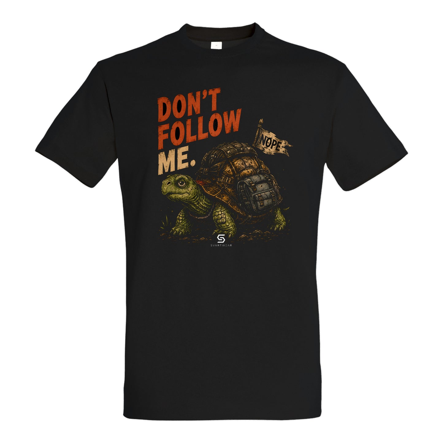 SVARTWEAR Statement Shirt „DON’T FOLLOW ME.“
