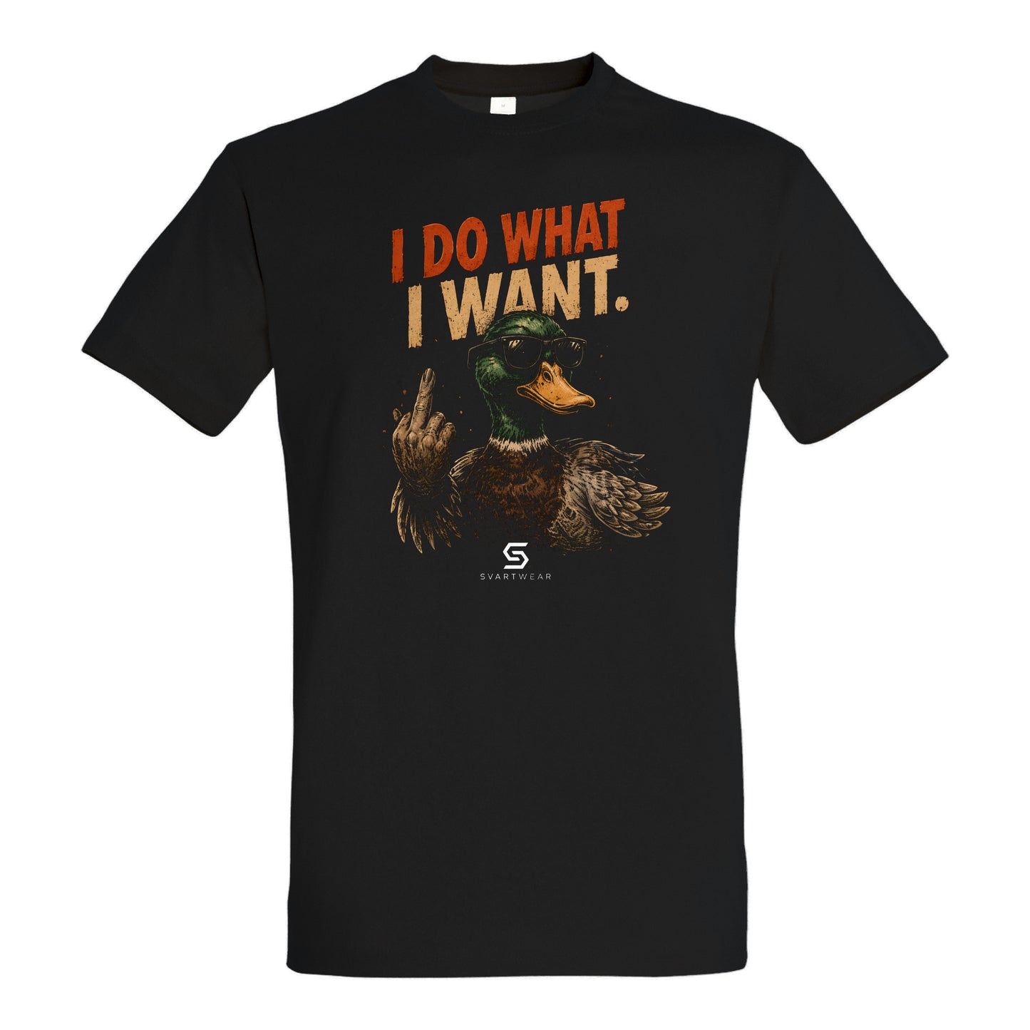 SVARTWEAR Statement Shirt „I DO WHAT I WANT.“