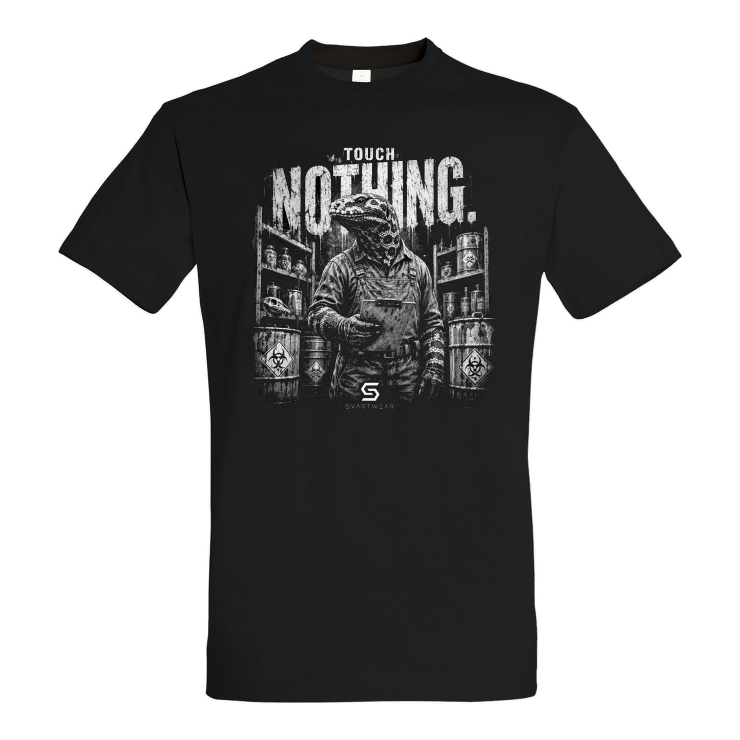 SVARTWEAR Statement Shirt „Touch Nothing.“