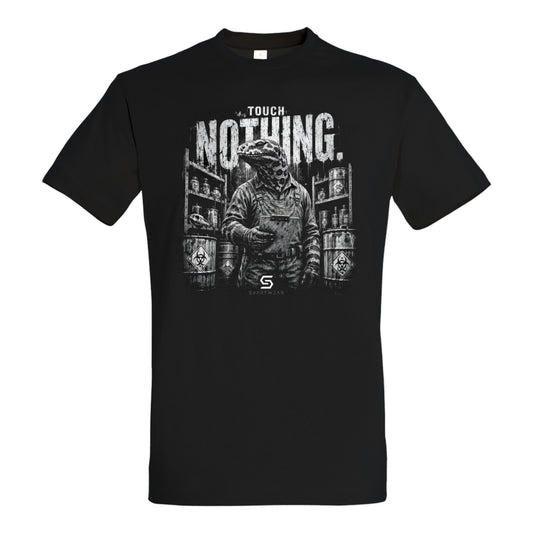 SVARTWEAR Statement Shirt „Touch Nothing.“
