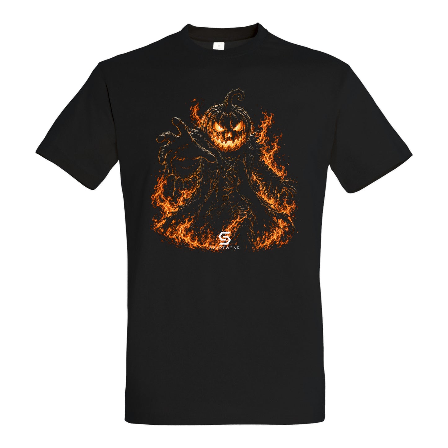 SVARTWEAR Halloween Shirt „The Burning Jack.“