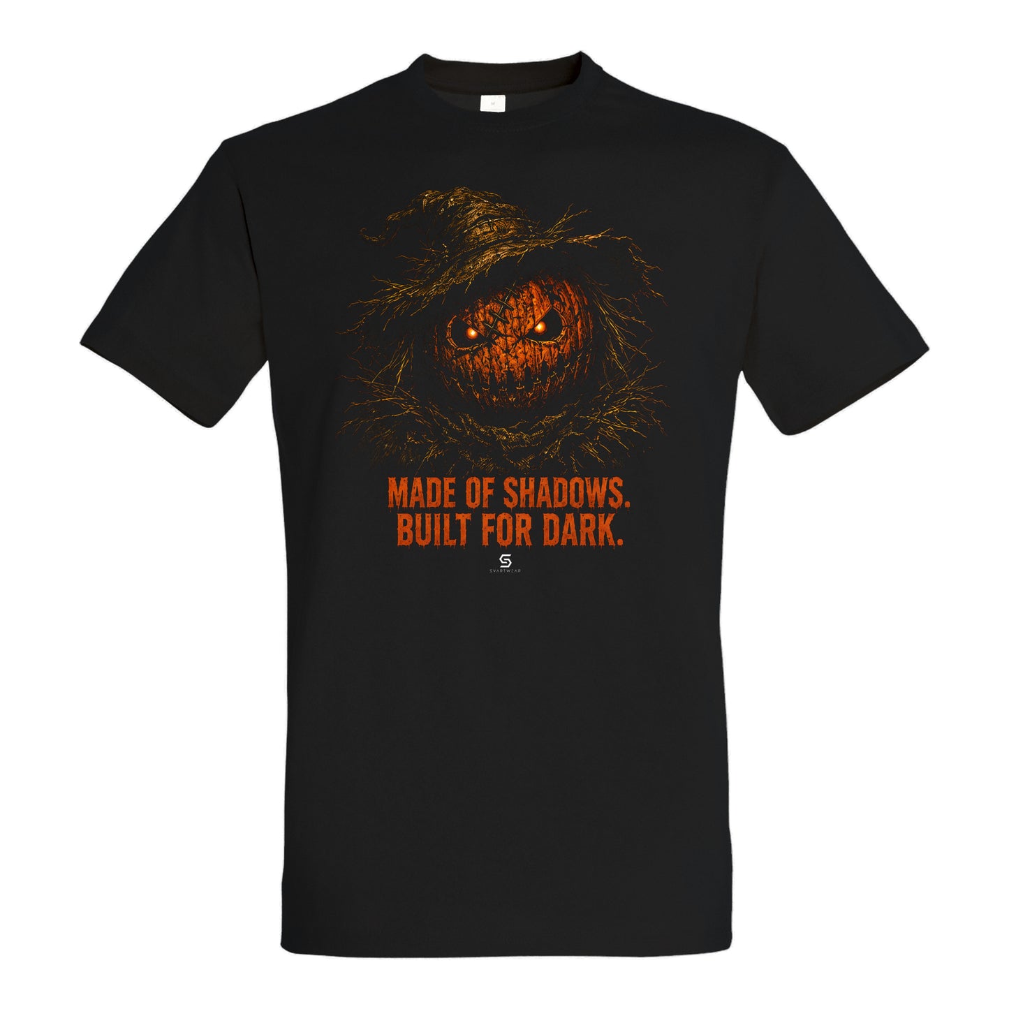 SVARTWEAR Halloween Shirt „Made of Shadows. Built for Dark.“