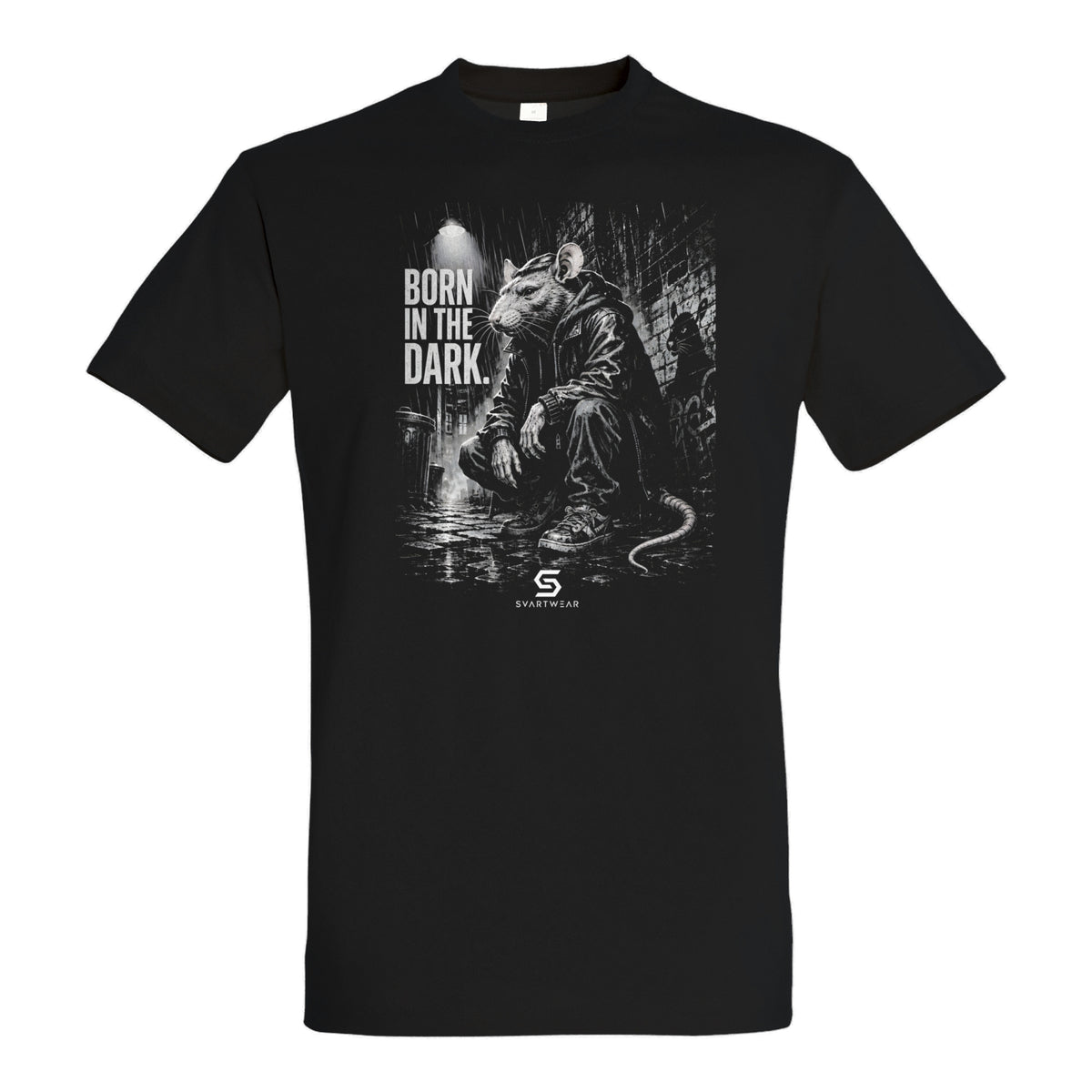 SVARTWEAR Dunkle Biester Shirt „Born in the Dark.“