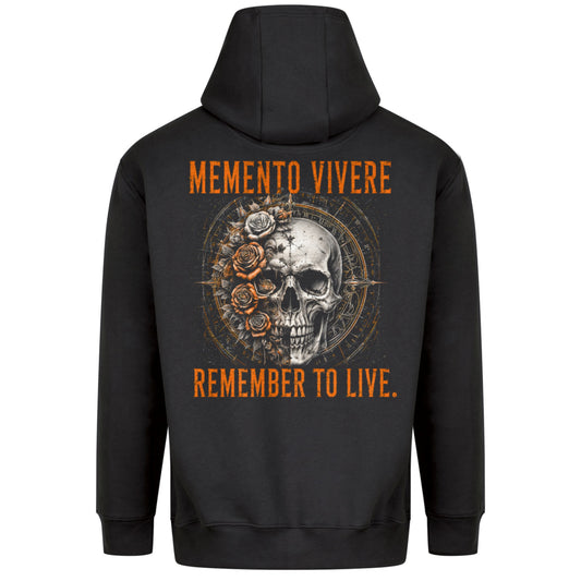 Memento Mori – Remember to Live. | Heavyweight Hoodie