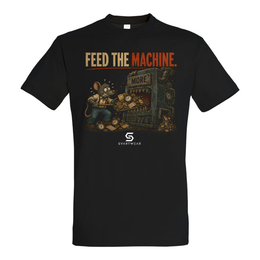 SVARTWEAR Bunte Biester Shirt „FEED THE MACHINE.“