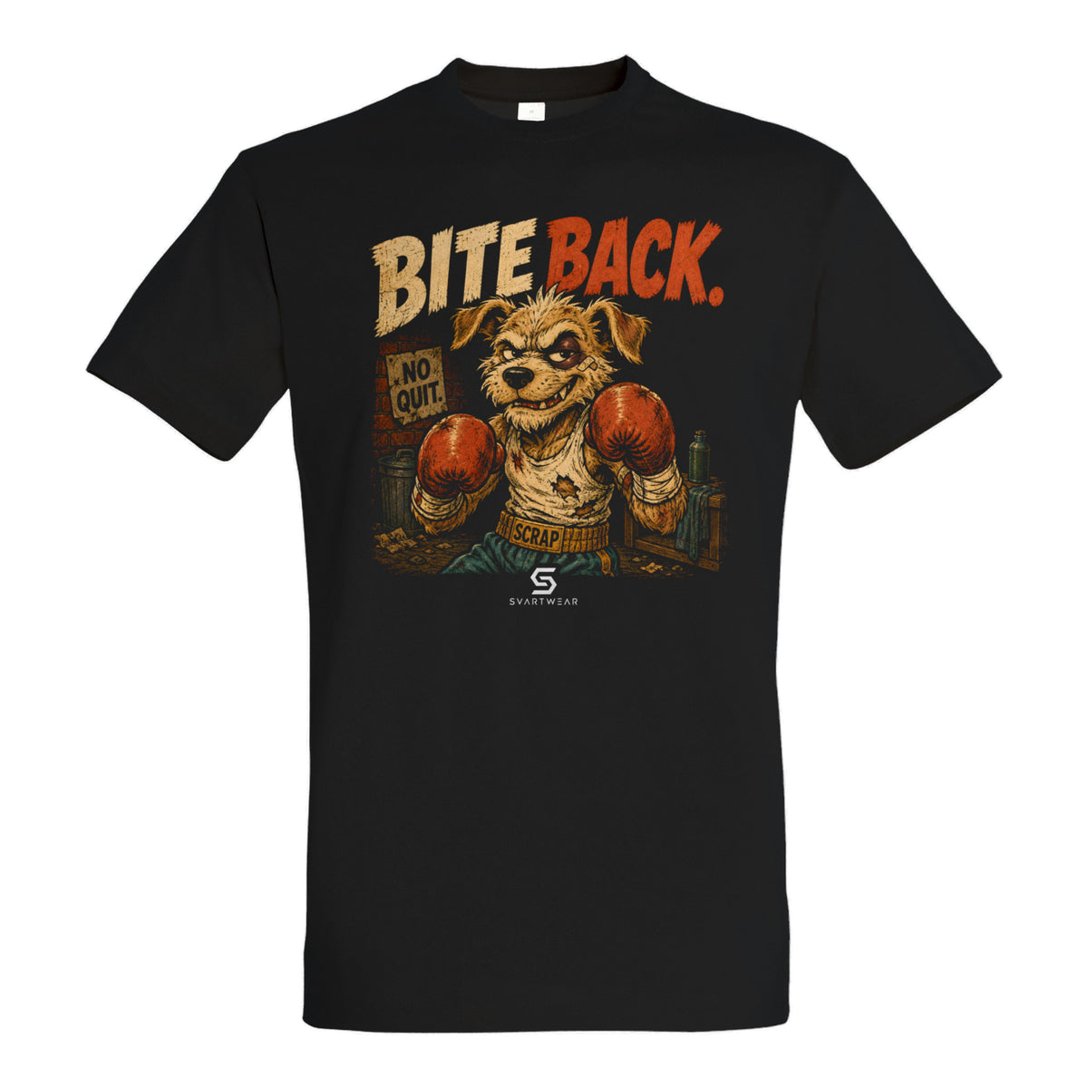 SVARTWEAR Bunte Biester Shirt „BITE BACK. 1“