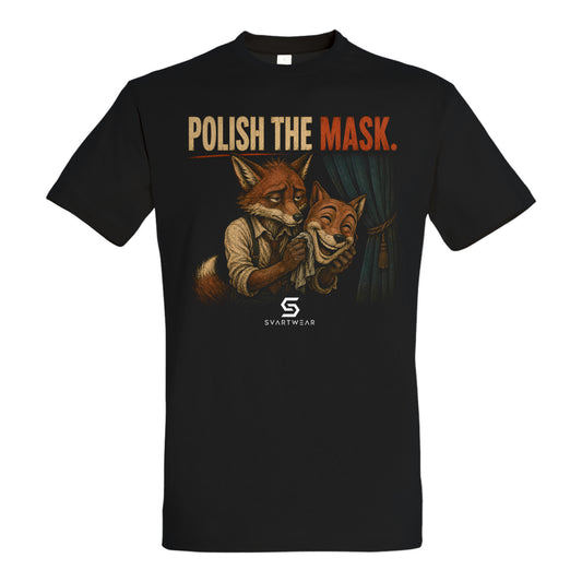 SVARTWEAR Bunte Biester Shirt „POLISH THE MASK.“