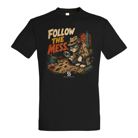 SVARTWEAR Bunte Biester Shirt „FOLLOW THE MESS.“