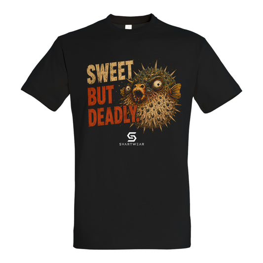 SVARTWEAR Statement Shirt „Sweet but Deadly.“