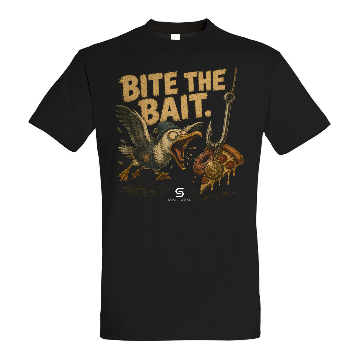 SVARTWEAR Bunte Biester Shirt „BITE THE BAIT. 1“