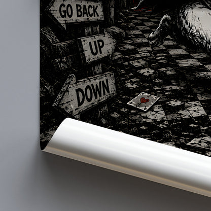 Follow The White Rabbit Poster